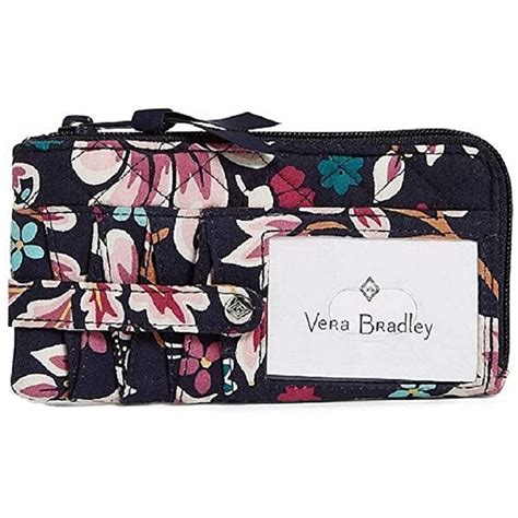 vera bradley iconic rfid ultimate card case in holland|Vera Bradley wallet.